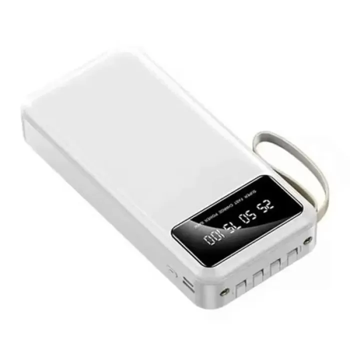 ® Yeni Ürün Hızlı Şarj Özellikli 20.000 Mah Dijital Göstergeli Usb Girişli Android Ve İos Uyumlu Powerbank
