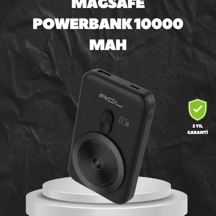 ® Yeni Ürün Magsafe Uyumlu Kablosuz Powerbank Taşınabilir Hızlı Şarj