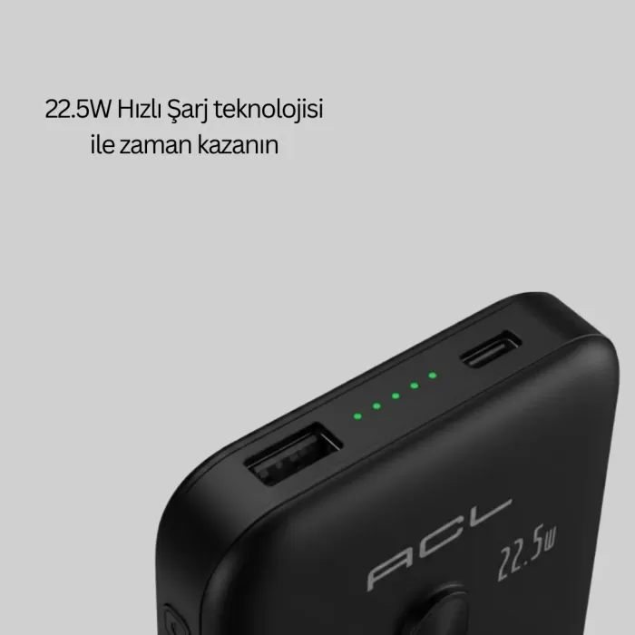 ® Yeni Ürün Magsafe Uyumlu Kablosuz Powerbank Taşınabilir Hızlı Şarj