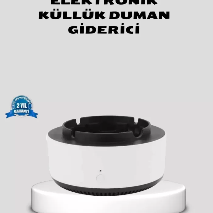 ® Yeni Ürün Hava Temizleyici Küllük – Sigara Dumanı Filtreli Sessiz Çalışan Şık Tasarım