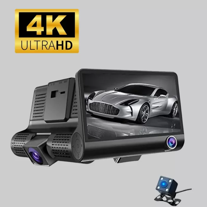 ® Yeni Ürün Çift Ve Üçlü Lens Seçeneği İle Tüm Açılardan Kayıt Yapan Araç Kamerası