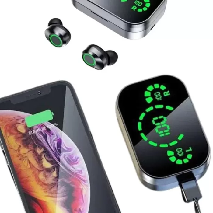 ® Yeni Ürün 2025 Model Bluetooth Kulaklık Telefon Şarj Edebilen Çağrı Cevaplama Dijital Göstergeli