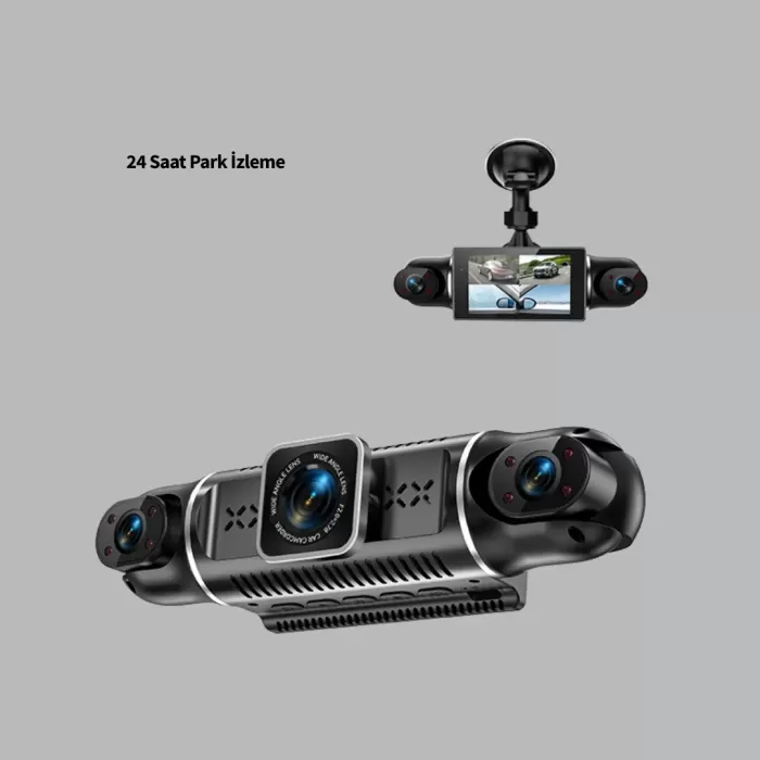 ® Yeni Ürün 4 Kameralı Araç Kayıt Cihazı Full Hd Park İzleme Gece Görüş