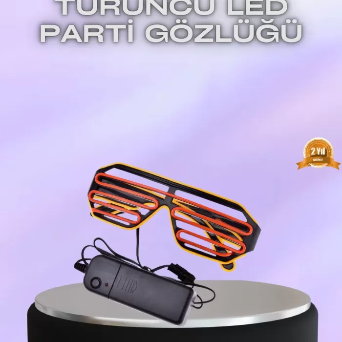 ® Yeni Ürün Parti Ve Festival İçin Led Işıklı Eğlence Gözlüğü