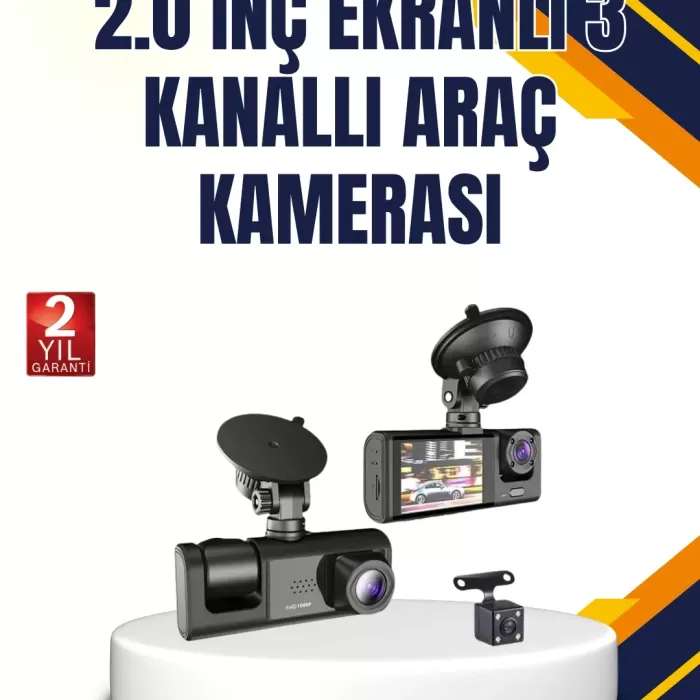 ® Yeni Ürün Araç İçi Kamera Seti | 170° Geniş Açı Hareket Algılama Ve Park Koruma