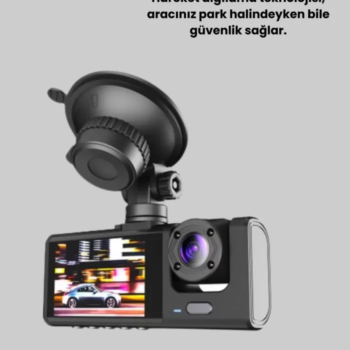 ® Yeni Ürün Araç İçi Kamera Seti | 170° Geniş Açı Hareket Algılama Ve Park Koruma