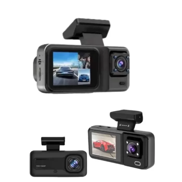 ® Yeni Ürün 1080p Ön 720p Arka Ve İç Kamera İle %100 KapsamaGece Görüşlü Araç Kamerası