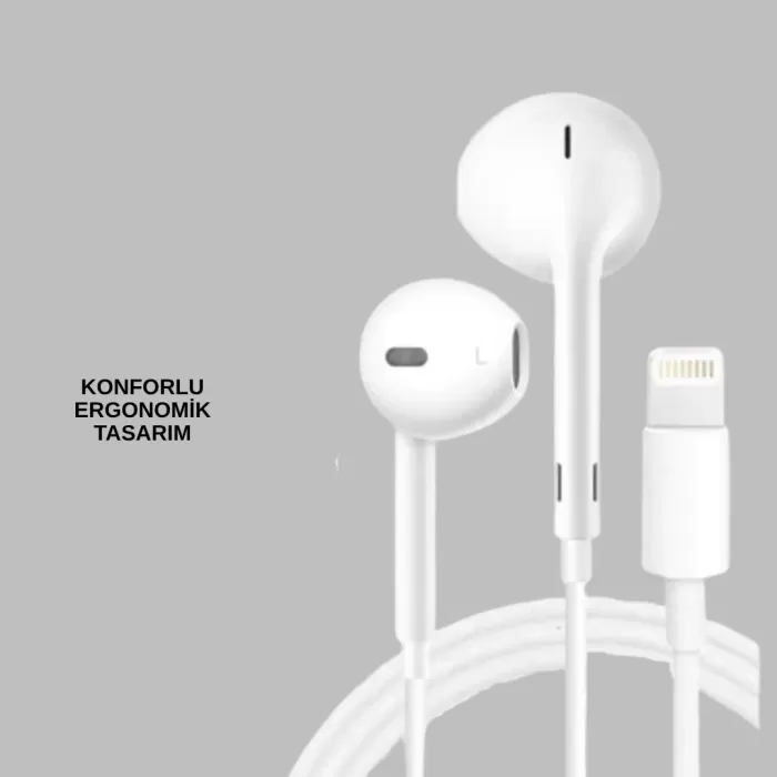 ® Yeni Ürün Yüksek Ses Kaliteli Mikrofonlu Kablolu Kulak İçi Kulaklık