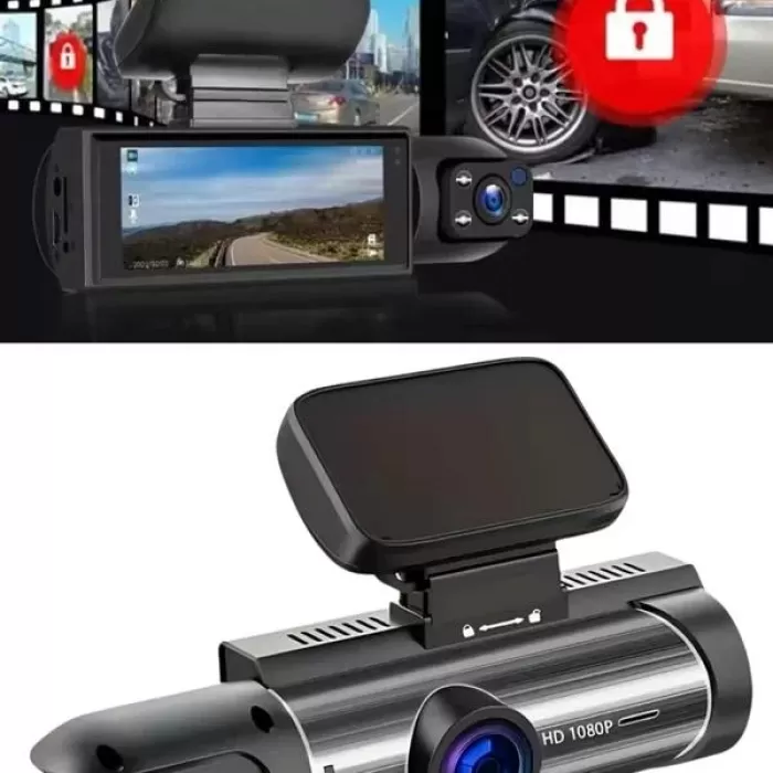 ® Yeni Ürün Çift Kameralı Araç Kamerası Ön Ve Arka Kameralı