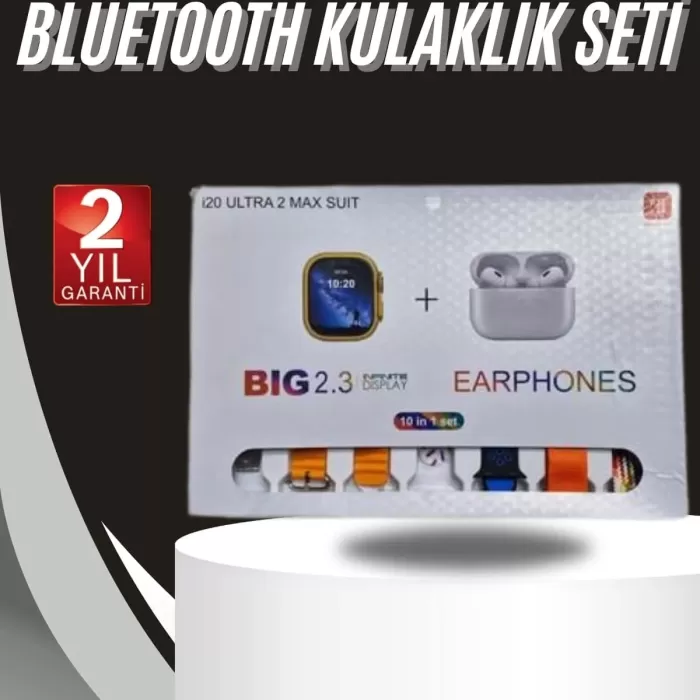 ® Yeni Ürün 9 Ultra Akıllı Saat 49mm 2inç Ekran 7 Kordonlu Ve Bluetooth Kulaklık