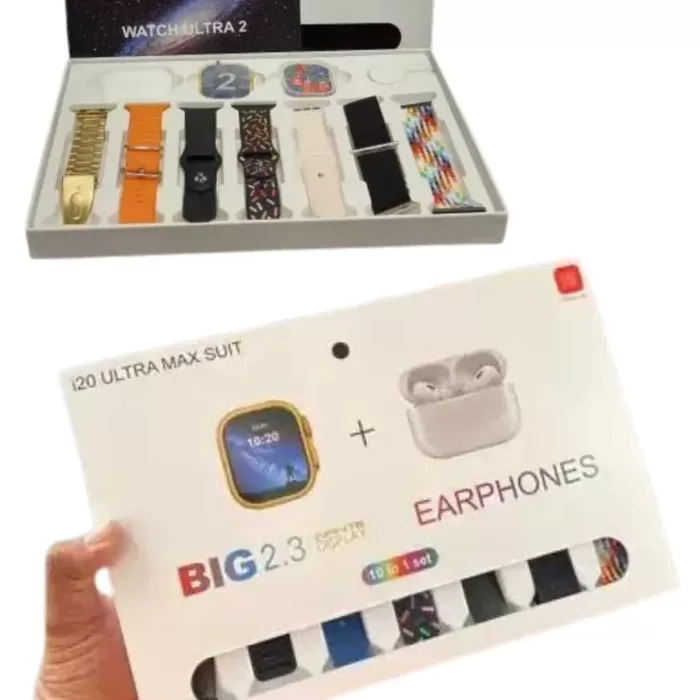 ® Yeni Ürün 9 Ultra Akıllı Saat 49mm 2inç Ekran 7 Kordonlu Ve Bluetooth Kulaklık