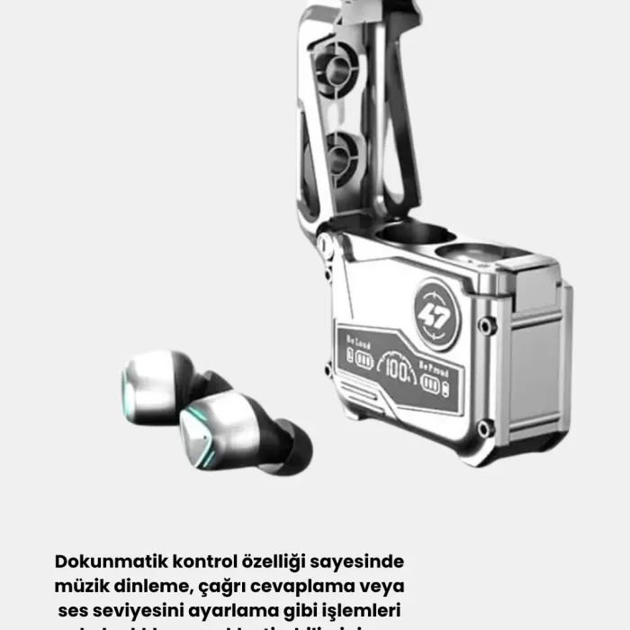 ® Yeni Ürün Powerbank Özellikli Bluetooth Kulaklık – Ergonomik Suya Dayanıklı