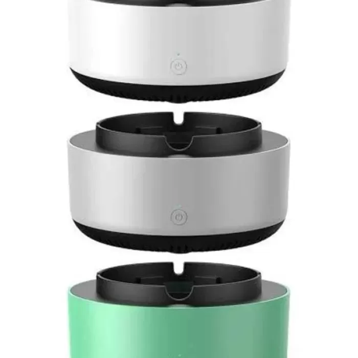 ® Yeni Ürün Elektronik Akıllı Küllük Hava Temizleyici Kokusuz Kül Tablası Anti-duman