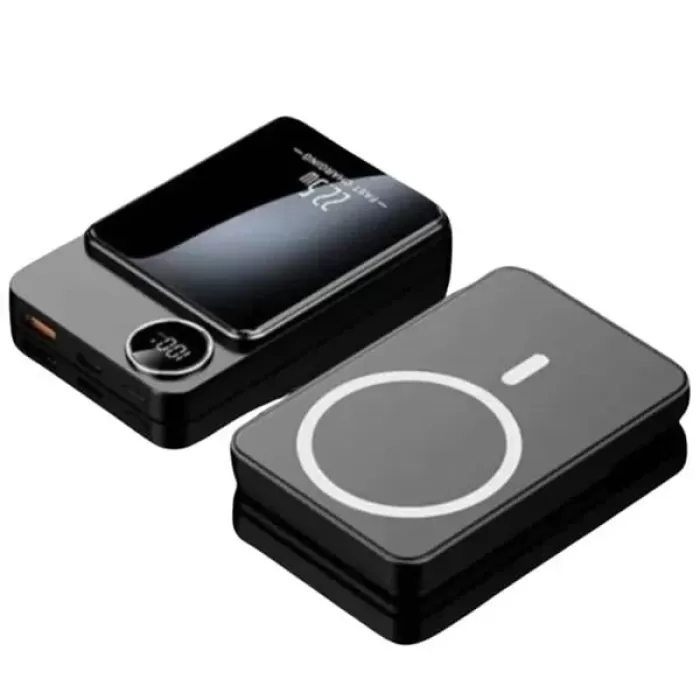 ® Yeni Ürün Magsafe Powerbank 10.000 Mah 22.5 Watt Hızlı Şarj Göstergeli Kablosuz Taşınabilir Şarj