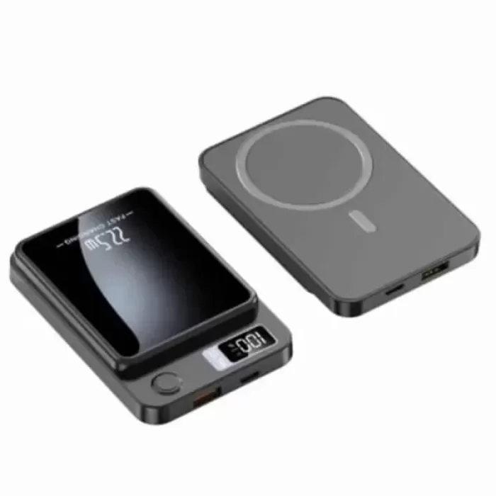 ® Yeni Ürün Magsafe Powerbank 10.000 Mah 22.5 Watt Hızlı Şarj Göstergeli Kablosuz Taşınabilir Şarj