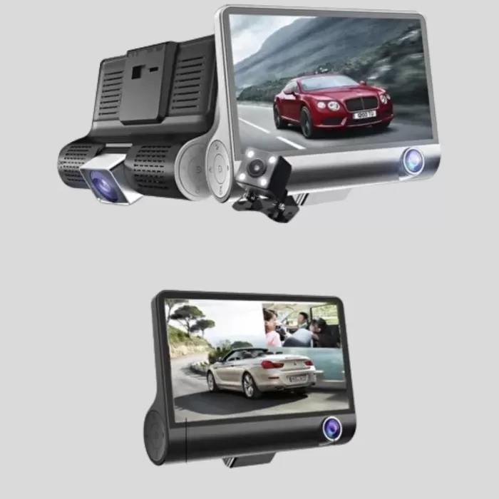 ® Yeni Ürün Araç Kamerası 3’lü Full Hd Dvr 1080p Gece Görüşlü Ve G-sensörlü