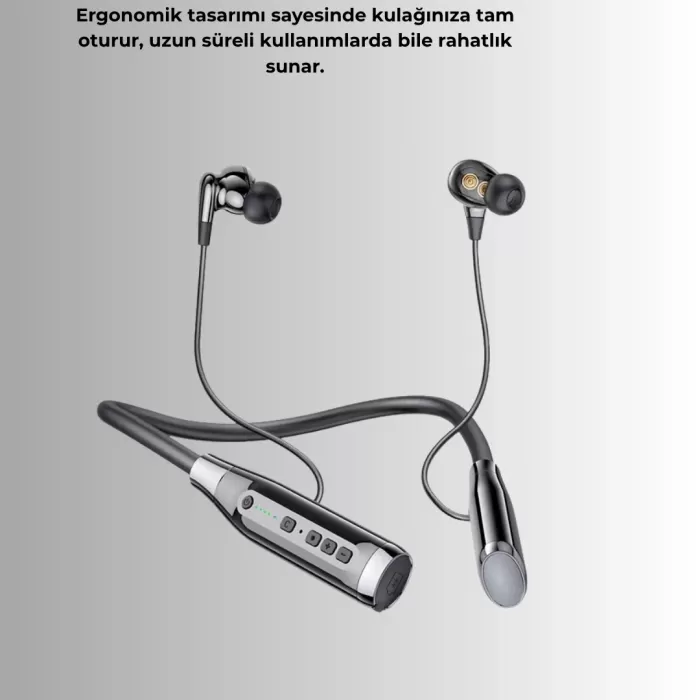 ® Yeni Ürün Kablosuz Bluetooth Kulaklık – Gürültü Engelleme Dokunmatik Kontrol Uzun Pil Ömrü