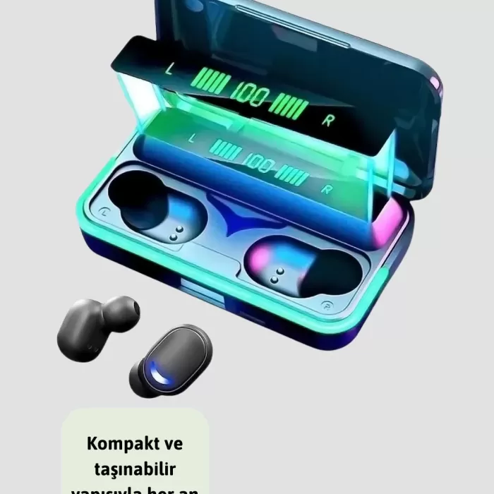 ® Yeni Ürün Powerbank Özellikli Bluetooth 5.1 Kulaklık Oyun Ve Müzik İçin