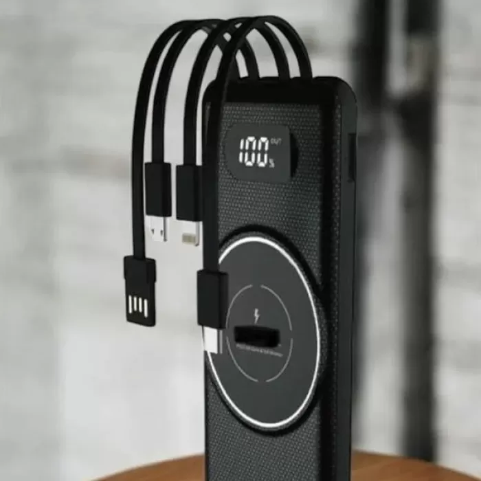 ® Yeni Ürün Hızlı Şarj Dijital Göstergeli Powerbankli Çoklu Şarj Özelliği