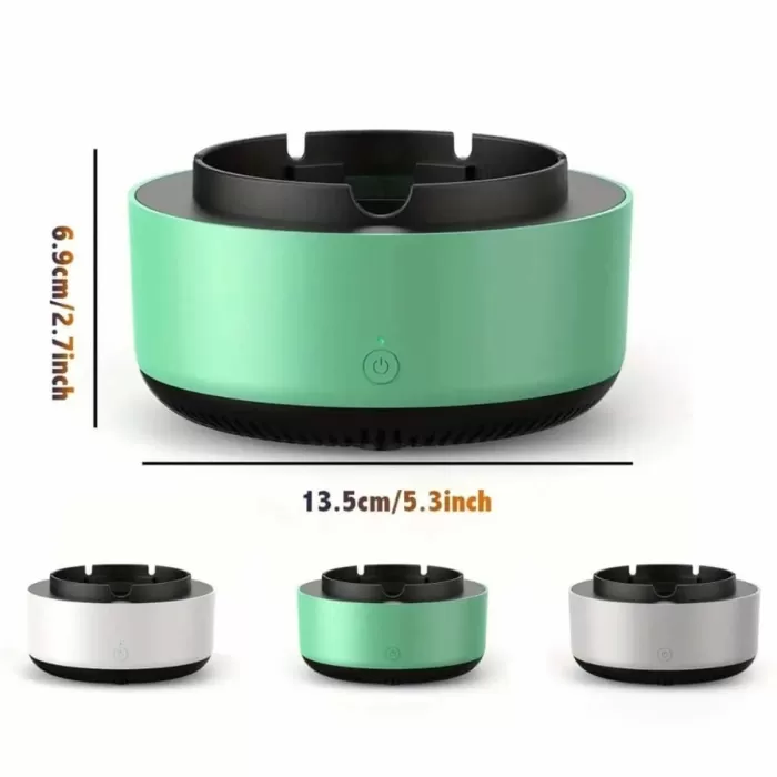 ® Yeni Ürün Akıllı Kokusuz Küllük Dumanı İçine Çeken Kül Tablası Hava Temizleyici