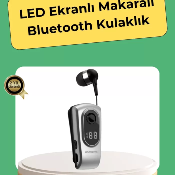 ® Yeni Ürün Kablosuz Bluetooth 5.2 Kulaklık – Titreşimli Uyarı Ve Uzun Pil Ömrü