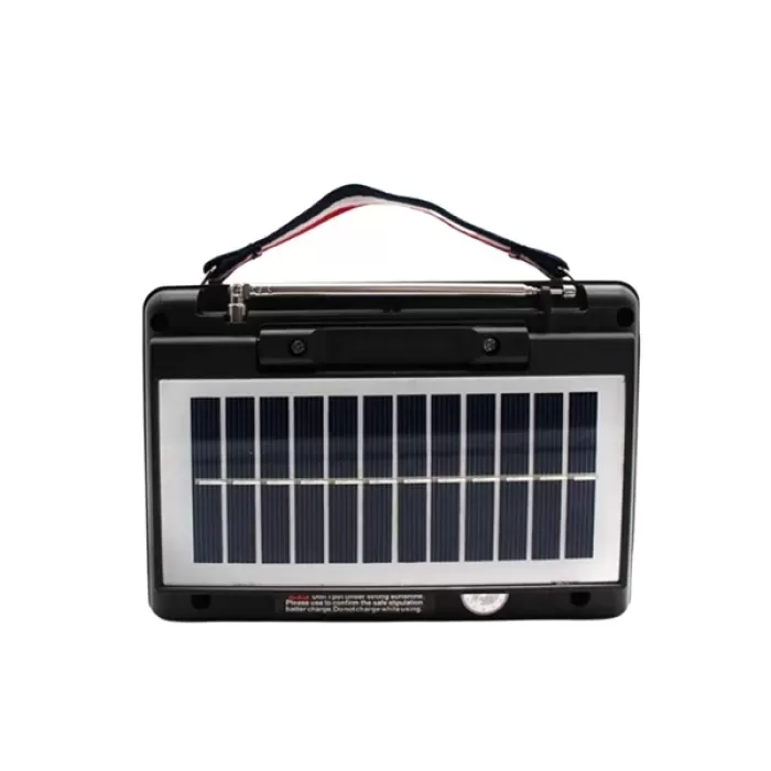 ® Yeni Ürün Ktf-1428 Solar Enerjiyle Şarj Olabilen Bluetooth Nostalji HoparlörTaşınabilir Güçlü Ses Mp3 Okuyucu