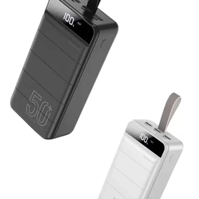 ® Yeni Ürün 50.000 Mah Powerbank Turbo Hızlı Led Göstergeli Android İos Uyumlu Taşınabilir Askılı