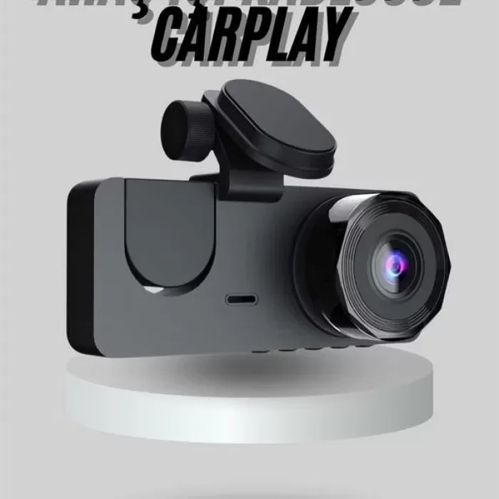 ® Yeni Ürün Araç İçi Dikiz Kamerası Sürüş Kaydedici 3 Lensli Dvr Kamera