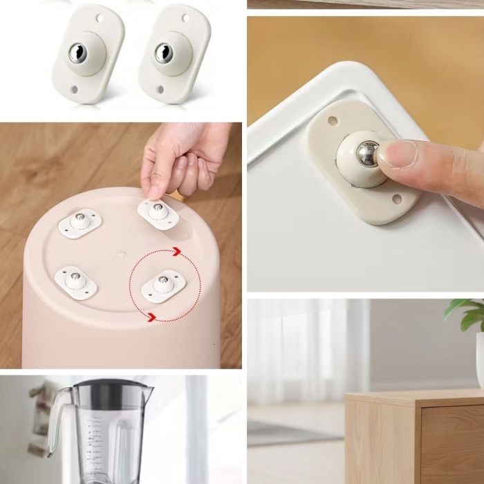® Yeni Ürün Beyaz Eşya ve Mobilya İçin 4’lü Tekerlekli Kaydırma AparatıHafif ve Orta Ağırlıktaki Ürünler İçin Pratik Kaydırıcı Set