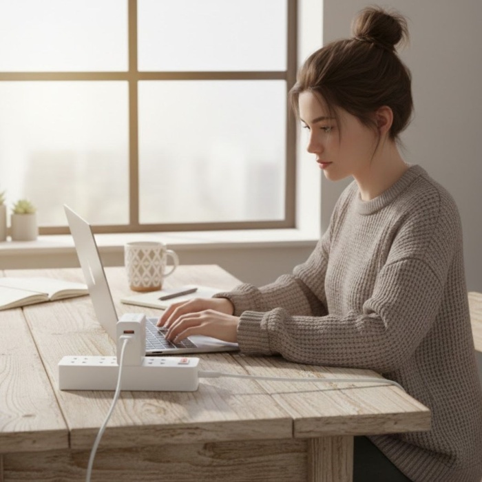 ® Yeni Ürün 33W Hızlı Şarj AdaptörüType-C Kablolu, USB Çıkışlı, Akıllı Şarj Destekli Duvar Tipi Şarj Cihazı