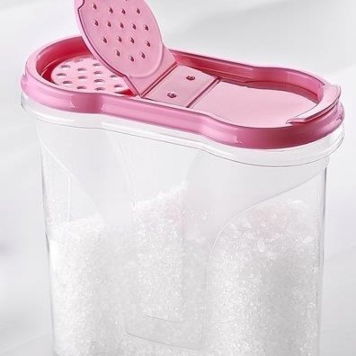 ® Yeni Ürün Plastik Kapaklı Majör Baharatlık Baharat Saklama Kutusu Kabı