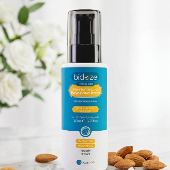 ® Yeni Ürün Bidoze Hydralight Nemlendirici & Beyazlatıcı Krem 100 Ml
