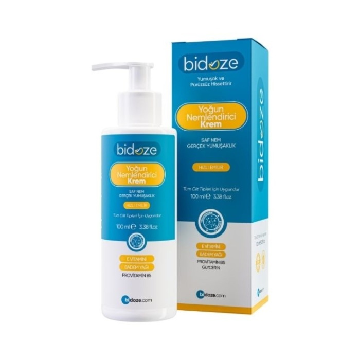 ® Yeni Ürün Bidoze Yoğun Nemlendirici Krem 100 Ml |Shea Kakao ve Hindistan Cevizi Yağlı Onarıcı Bakım