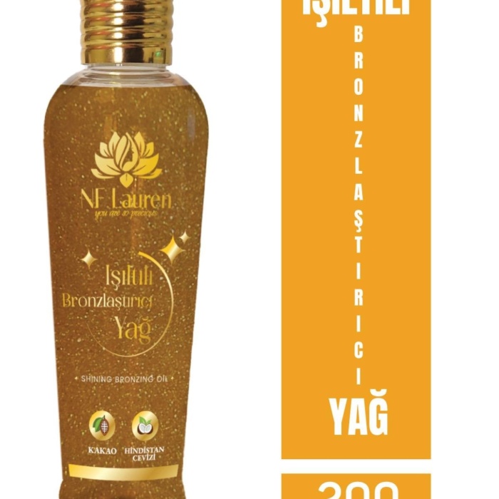 ® Yeni Ürün IŞILTILI BRONZLAŞTIRICI YAĞ 200 ML