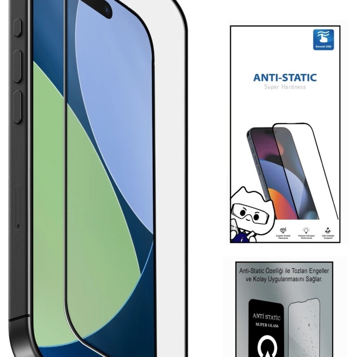 Samsung A71 6D Anti Static Temperli Cam Ekran Koruyucu Kırılmaz Full Kaplama