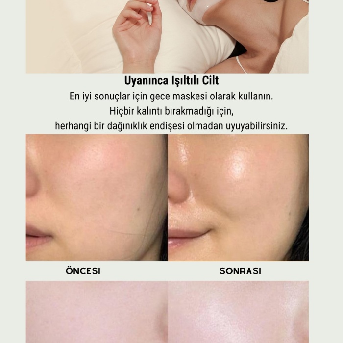 ® Yeni Ürün Kolajen Şeffaf Kore MaskesiTeatree Cica İçerikli Cilt Yatıştırıcı ve Akne Karşıtı