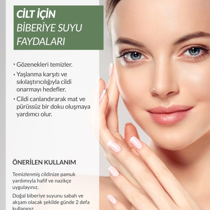 ® Yeni Ürün Biberiye Suyu 2’li SetDökülme Karşıtı ve Saç Uzatma Etkili Saç Toniği 150ml + 150ml