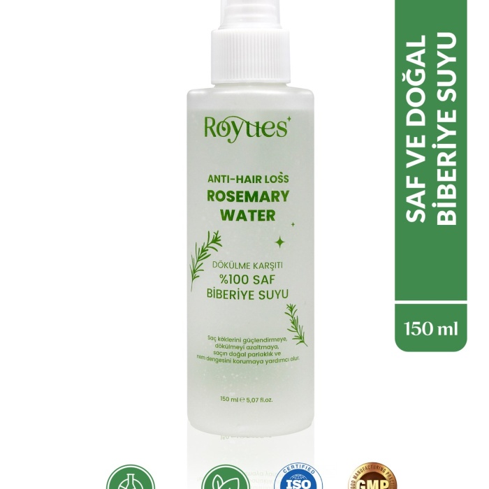 ® Yeni Ürün Biberiye SuyuDökülme Karşıtı ve Saç Uzatma Etkili Saç Toniği Pure Rosemary Water 150ml