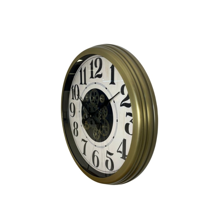 Retro Prime Classic 60 Cm Çarklı Duvar Saati