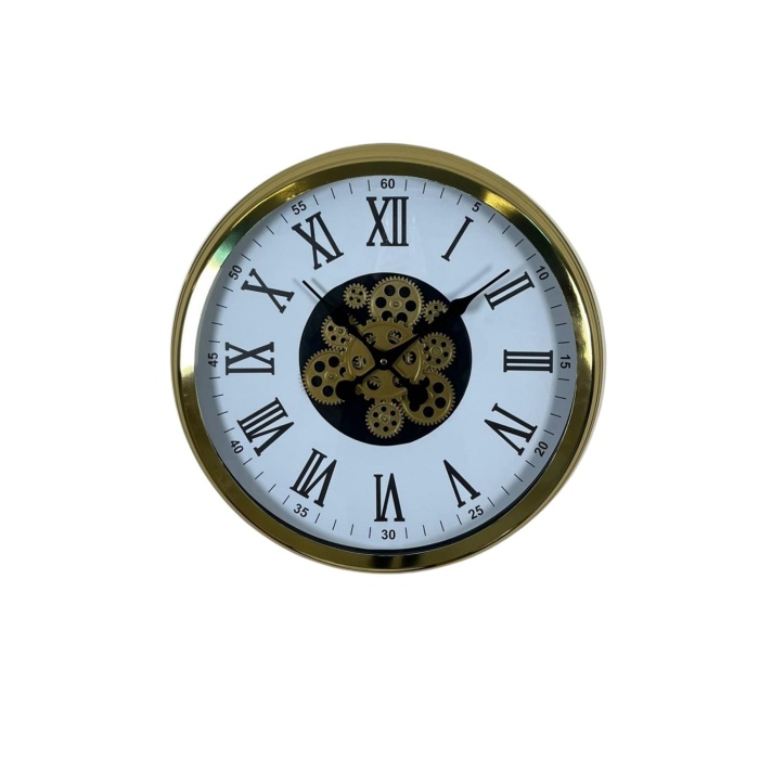 Aurelius Gold 60 Cm Çarklı Duvar Saati