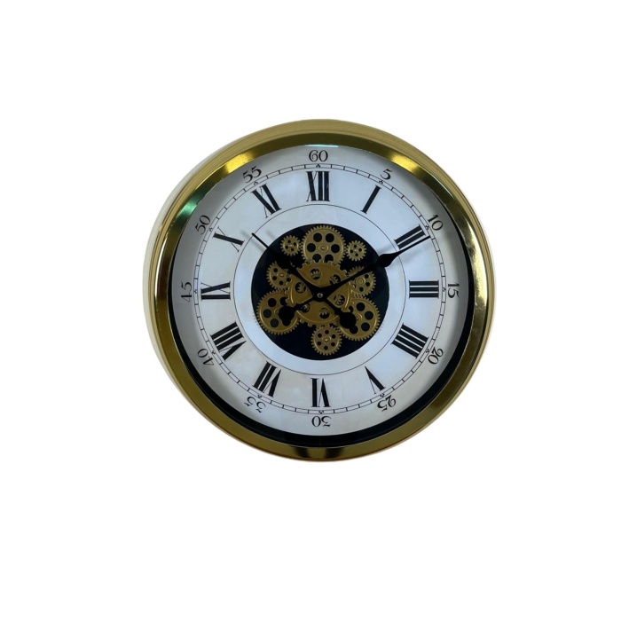 Aurelius Gold 60 Cm Çarklı Duvar Saati
