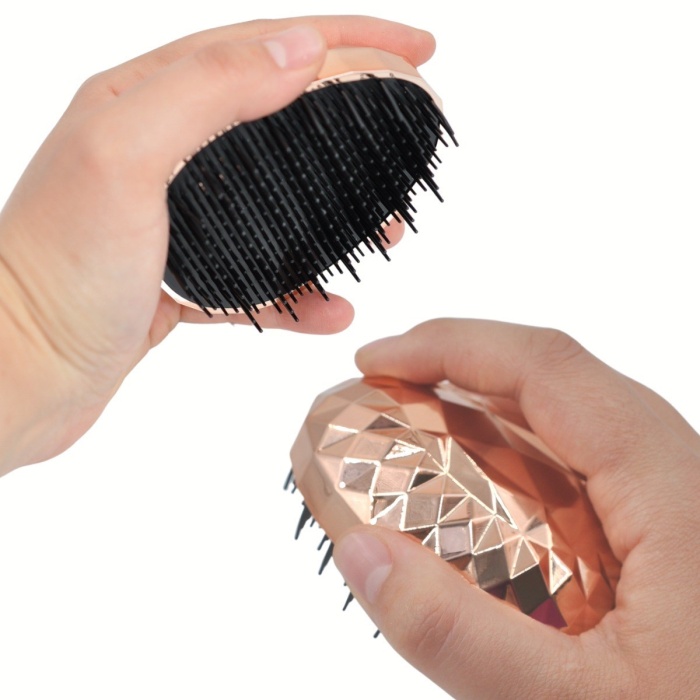 ® Yeni Ürün Rose Gold Saç Düzleştirici Tarak Geniş AralıklıHer Saç Tipine Uygun Fırçalı Saç Düzleştiric