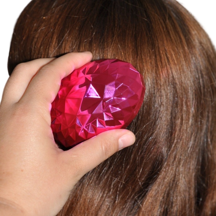 ® Yeni Ürün Neon Pembe Düzleştirici Tarak Geniş AralıklıHer Saç Tipine Uygun Fırçalı Saç Düzleştirici