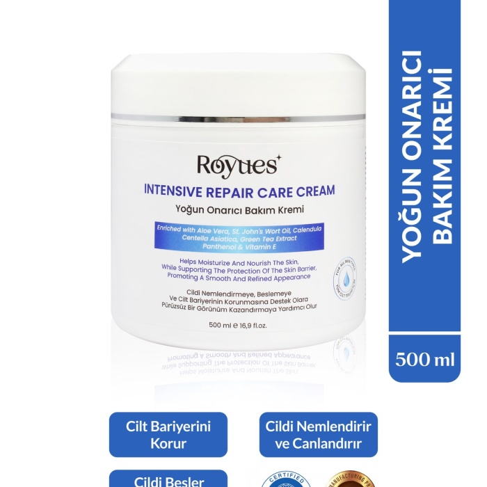 ® Yeni Ürün Cica KremYoğun Nemlendirici ve Onarıcı Cilt Bakım Kremi Intensive Repair Care 500ml