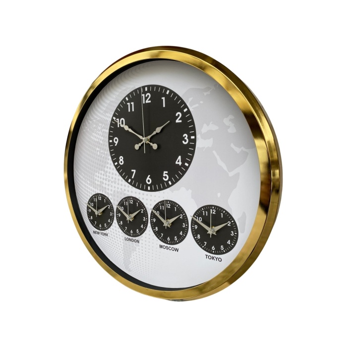 Gold Modern 52 Cm Dünya Saati