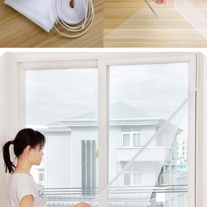 ® Yeni Ürün Tüm Cam Pencere Kapılara Uyumlu Tek Kanat Pencere Sinekliği