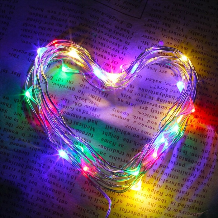 ® Yeni Ürün Pilli Dekoratif Peri Led Işık 3 Metre (RGB) Gaming Aydınlatma