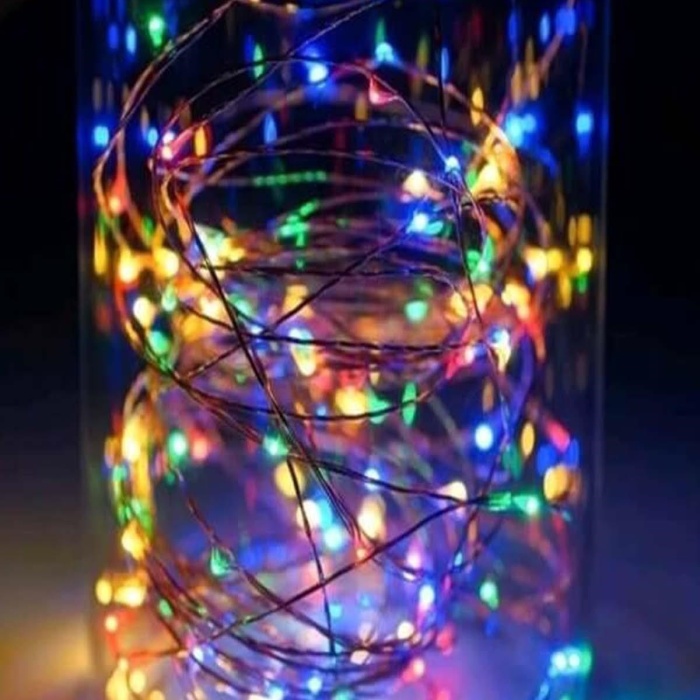 ® Yeni Ürün Pilli Dekoratif Peri Led Işık 3 Metre (RGB) Gaming Aydınlatma