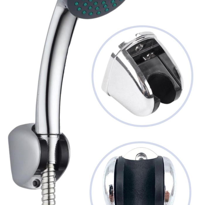 ® Yeni Ürün Plastik Duş Başlığı Fiskiyesi Hortumu Askısı Mafsal Tutacak