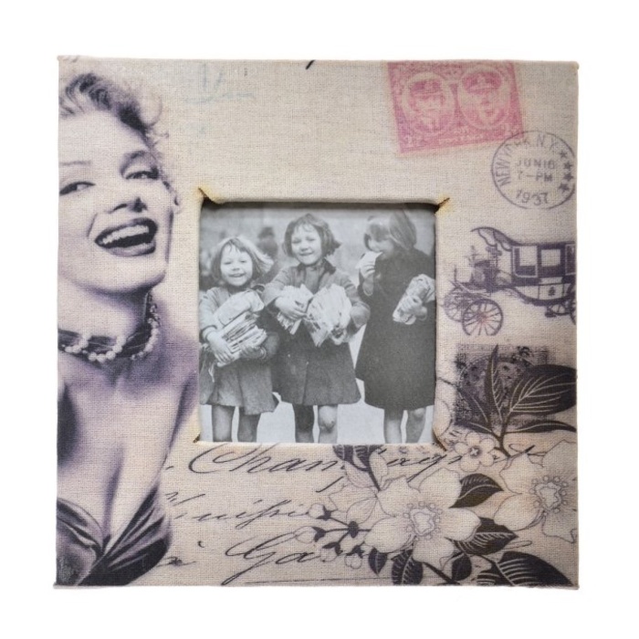 ® Yeni Ürün Decotown Marilyn Monroe Tasarım Ahşap Resim Fotoğraf Çerçevesi